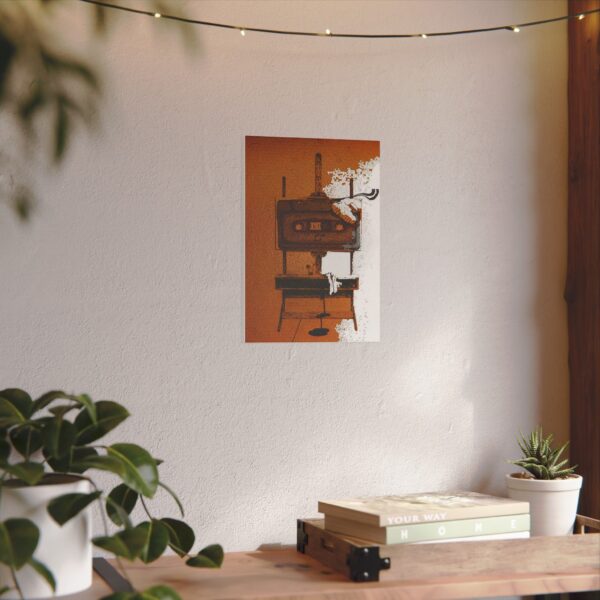 BoomBox Soul – 80s Music Art Revival - Vintage Industrial Giclée Print Canvas