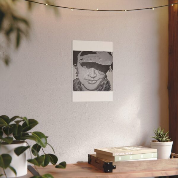 Smooth R&B Silhouette - Stylish Giclée Print Canvas