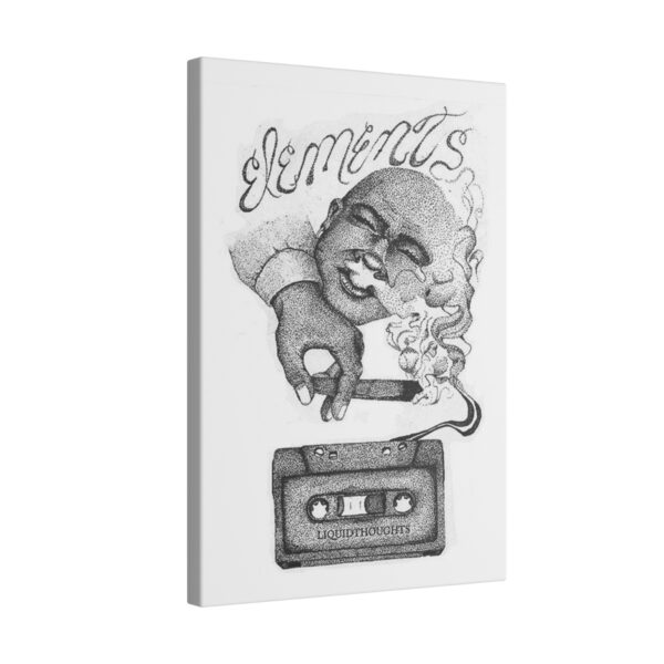 Old School Hip-Hop – Elements of the Tape Era - Retro Giclée Print Canvas