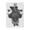 African King – Spirit of Royal Resistance - Unique Urban Giclée Print Canvas