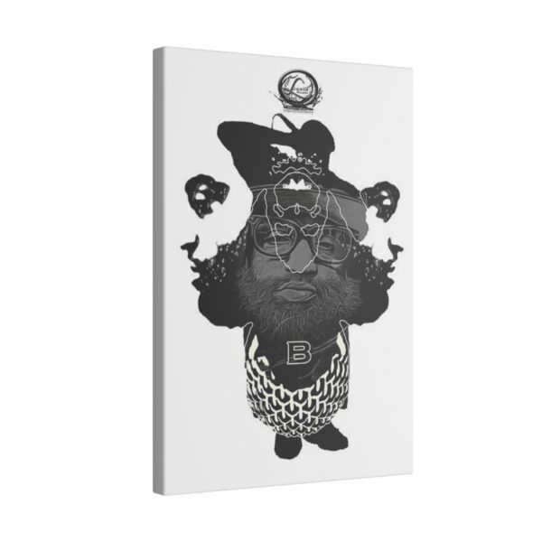 African King – Spirit of Royal Resistance - Unique Urban Giclée Print Canvas