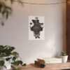 African King – Spirit of Royal Resistance - Unique Urban Giclée Print Canvas