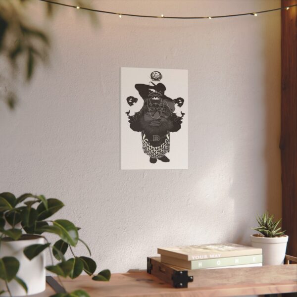 African King – Spirit of Royal Resistance - Unique Urban Giclée Print Canvas