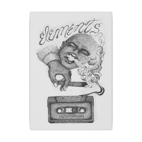 Old School Hip-Hop – Elements of the Tape Era - Retro Giclée Print Canvas