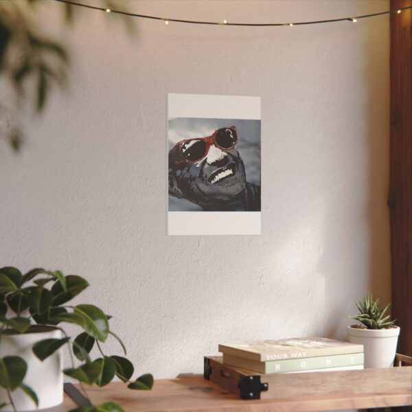Ray Charles – Vintage Soul Expression - Vibrant Giclée Print Canvas