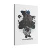 Afrofuturism – Tribal Warrior in Motion - Abstract Liquid Thoughts Giclée Print Canvas
