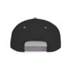Liquidthoughts Flat Bill Snapback Hat (White Logo)