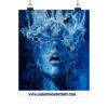Drenched in Thought – Vertical Matte Poster