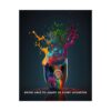 Colorful Cup – Matte Vertical Poster – Adapt to Every Situation Decor
