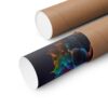 Colorful Skeleton – Matte Poster – ‘Liquidthoughts’ Inspirational Wall Decor