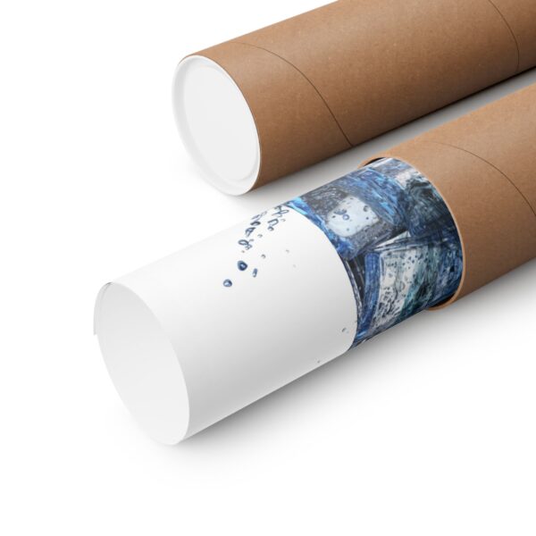Flow State Ascension – Vertical Matte Poster
