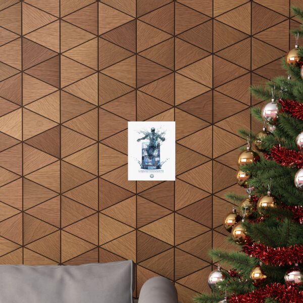 Flow State Ascension – Vertical Matte Poster