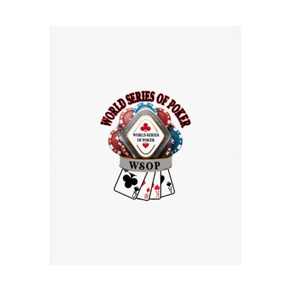 World Series of Poker – Poker Pulse – Matte Vertical Poster
