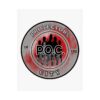 P.O.C Podcast – Red Circle City – Matte Vertical Poster