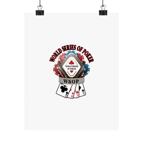 World Series of Poker – Poker Pulse – Matte Vertical Poster
