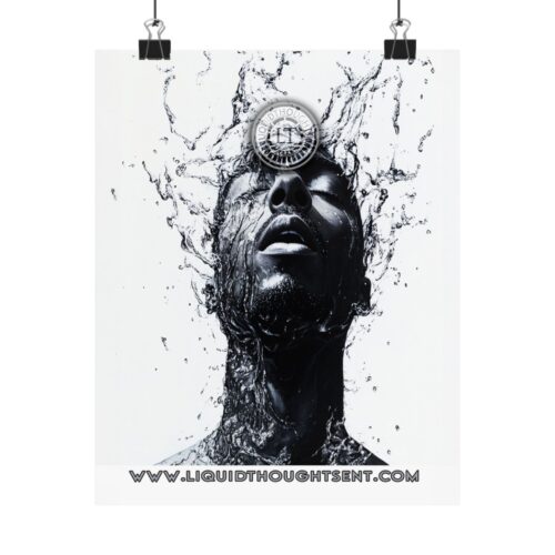 Rise Through Silence – Vertical Matte Poster