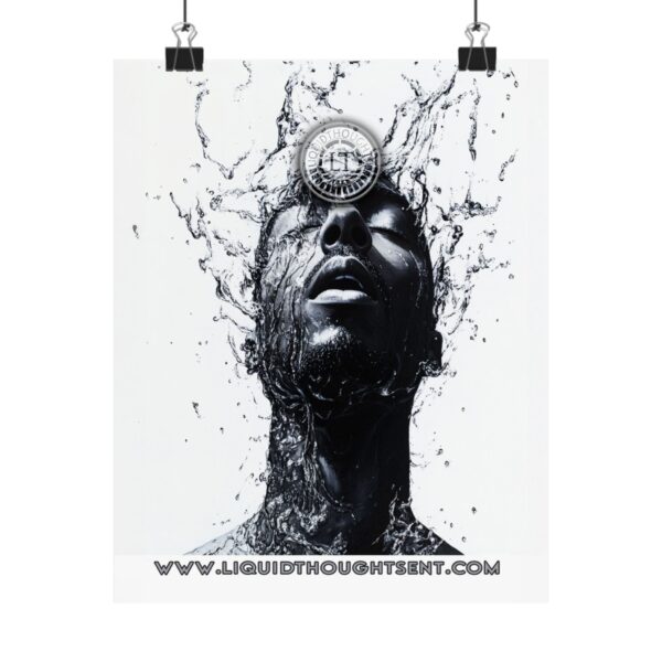 Rise Through Silence – Vertical Matte Poster