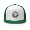 Liquidthoughts 5 Panel Trucker Cap (Black Logo)