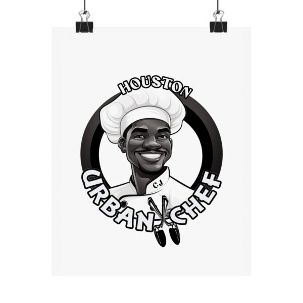 Urban Chef – Culinary Soul – Matte Vertical Poster
