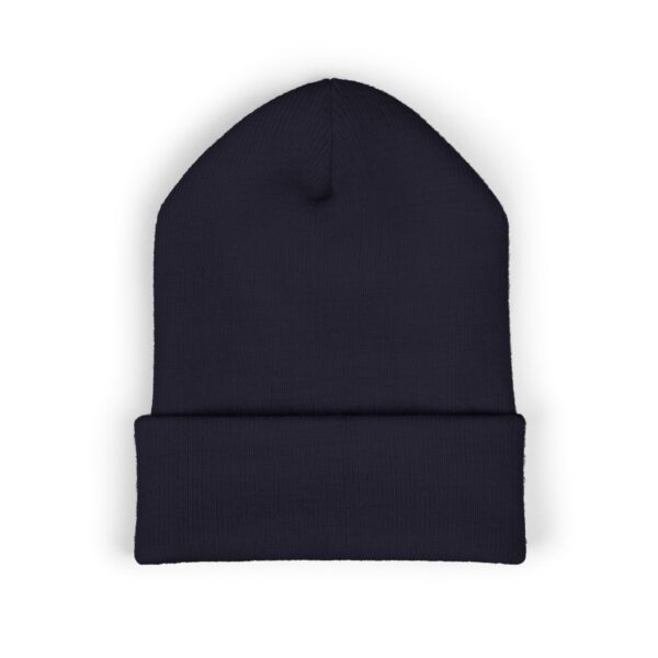 Liquidthoughts Cuffed Beanie (White Logo)