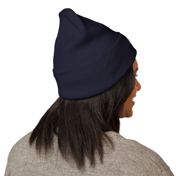 Liquidthoughts Cuffed Beanie (White Logo)