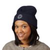 Liquidthoughts Cuffed Beanie (White Logo)