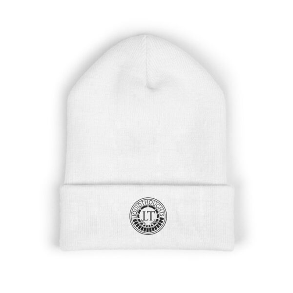 Liquidthoughts Classic Cuffed Beanie (Black Logo)