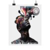 Adapt – Abstract Flow Poster – The Power to Evolve in Any Situation