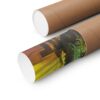 Roots Reggae Lion – Rasta Poster – Vibrant Jamaican Music Wall Art